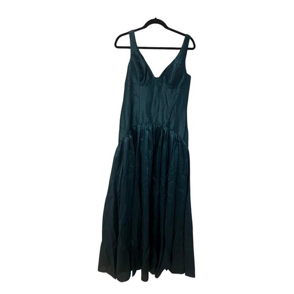 Hutch Women's Gabriella V-Neck Drop Waist Maxi Dress Sleeveless Size 8 NWOT - Picture 7 of 12